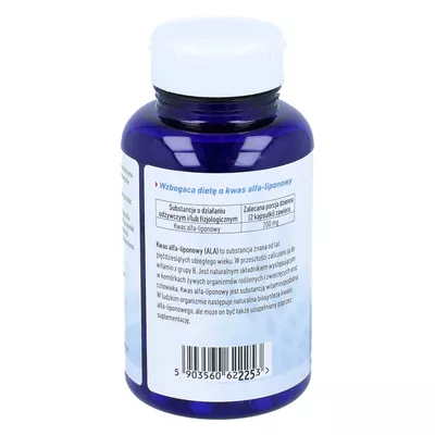 Kwas alfa-liponowy - 90 kapsułek
