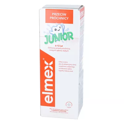 Elmex Junior - płyn do płukania jamy ustnej, 400ml