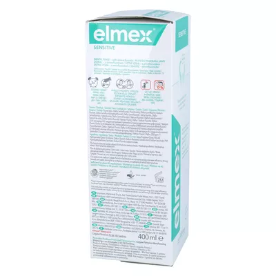 Elmex Sensitive Plus - Płyn do płukania jamy ustnej, 400 ml