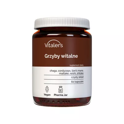 VITALER'S Grzyby witalne 60 kaps. BL