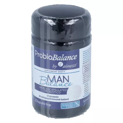 Aliness - ProbioBalance Man Balance - kapsułki, 30 sztuk