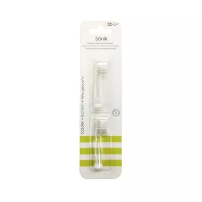 bbluv - Wymienne końcówki do szczoteczki sonicznej Sönik 18-36m, 2 sztuki