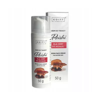 EDITT - krem nawilżający, Reishi, do twarzy dzień i noc 50 g