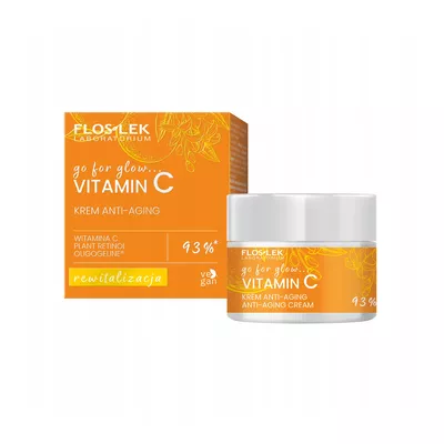 Flos Lab - Vitamin C, krem anti-aging, 50 ml