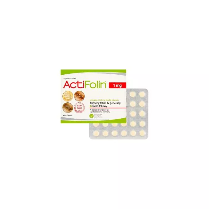 Actifolin 1 mg, 60 tabletek