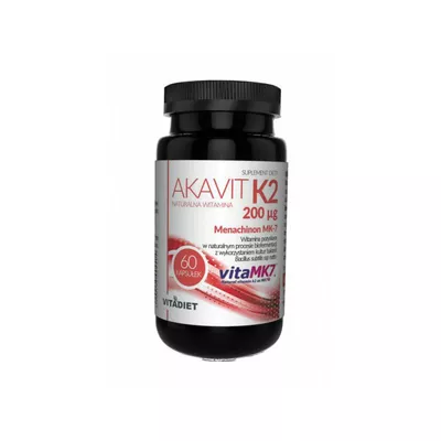 Akavit Witamina K2, 60 kapsułek