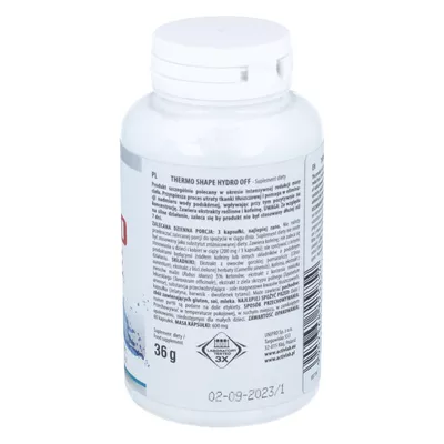 ACTIVLAB - Thermo Shape HYDRO OFF, wsparcie w odchudzaniu, 60 kapsułek