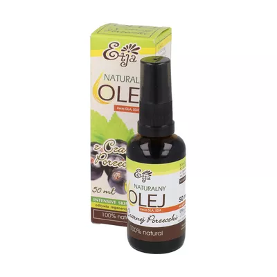 ETJA - naturalny olejek z czarnej porzeczki, regeneruje i odżywia skórę, 50 ml