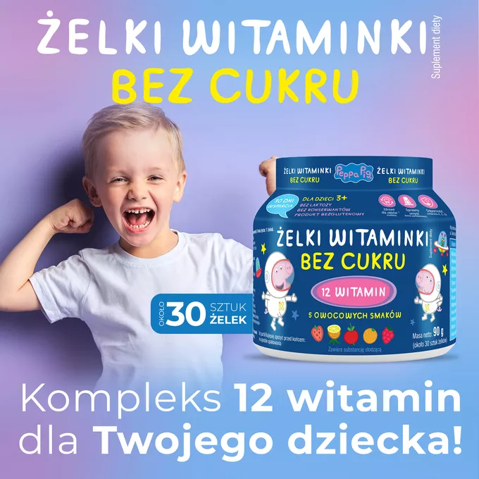 Domowa Apteczka Żelki Witaminki, 30 sztuk