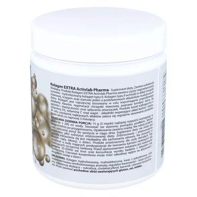 ACTIVLAB - kolagen Extra , malina-truskawka, 300 g