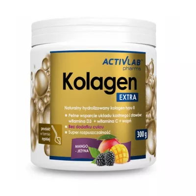 ACTIVLAB - kolagen Extra, mango-jeżyna, 300g