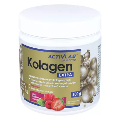 ACTIVLAB - kolagen Extra , malina-truskawka, 300 g