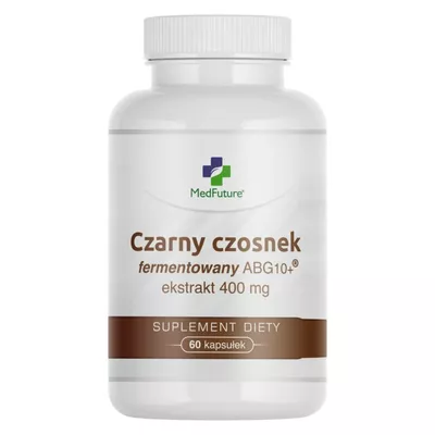 MF Czarny Czosnek Ferm. 400 mg 60 kaps. BL