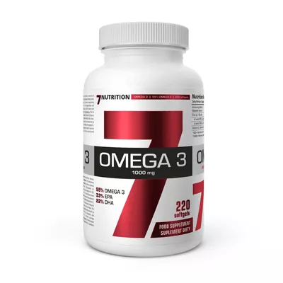 7NUTRITION Omega-3 55% 1000 mg 220 kaps.BL