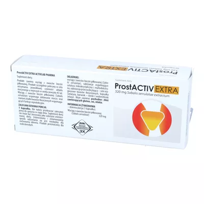 ACTIVLAB - prostactiv extra, suplement dla mężczyzn, 60 kapsułek