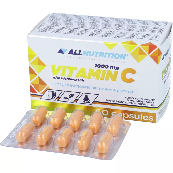 Allnutrition - Witamina C 1000mg z bioflawonoidami, 60 kapsułek