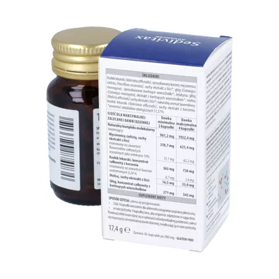 Aboca - Sedivitax ADVANCED, wspomaganie zasypiania, 30 kapsułek