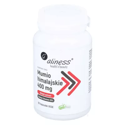 Aliness - Mumio himalajskie 400 mg, 90 wege kapsułek