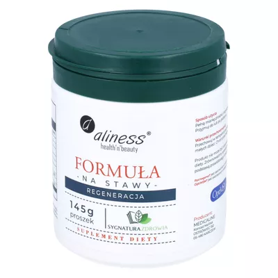 Aliness - Formuła na stawy, regeneracja stawów, 145 g