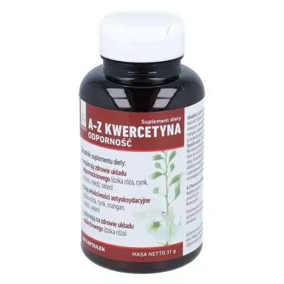 A-Z - Kwercetyna Odporność, wspiera układ odpornościowy, 60 kapsułek