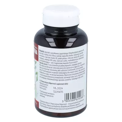 A-Z - Kwercetyna Odporność, wspiera układ odpornościowy, 60 kapsułek