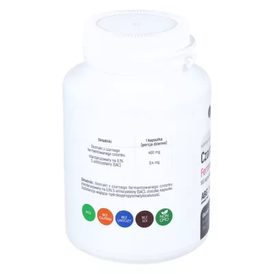 Aliness - Czarny Czosnek fermentowany 400 mg, 100 kapsułek