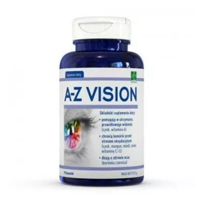 A-Z VISION - na objawy zmęczenia oczu, kapsułki, 90 sztuk